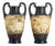 Porcelain Vases, 1863, Set of 2 For Sale