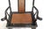 Antique Chinese Black Lacquer Scholar Travel Desk & Two Yoke Back Chairs For Sale - Image 11 of 18