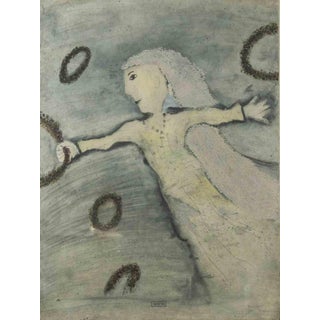 Gabrijel Stupika, The Bride, 1980s, Etching, Framed For Sale