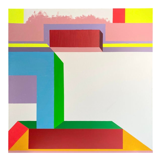 Study Five by P. L. Bradbury Painting in Acrylic on Canvas For Sale