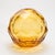 Modern Hand-Blown Murano Globe Vase in Amber For Sale - Image 3 of 8