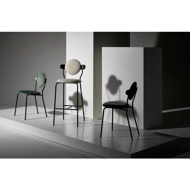 Planet Bar Chairs by Jean-Baptiste Souletie, Set of 4 For Sale - Image 4 of 7