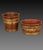 Antique Folk Art Decorated Buckets, 1830, Set of 2 For Sale - Image 3 of 9