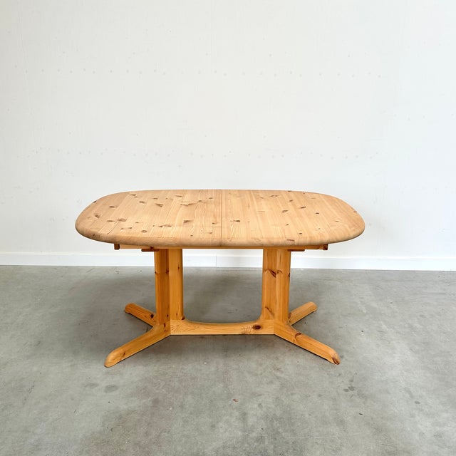 Dining Table in Pine from Glostrup, 1960s For Sale - Image 10 of 10