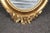 Gilded Adams Style Oval Mirror with Decorative Elements For Sale - Image 4 of 10
