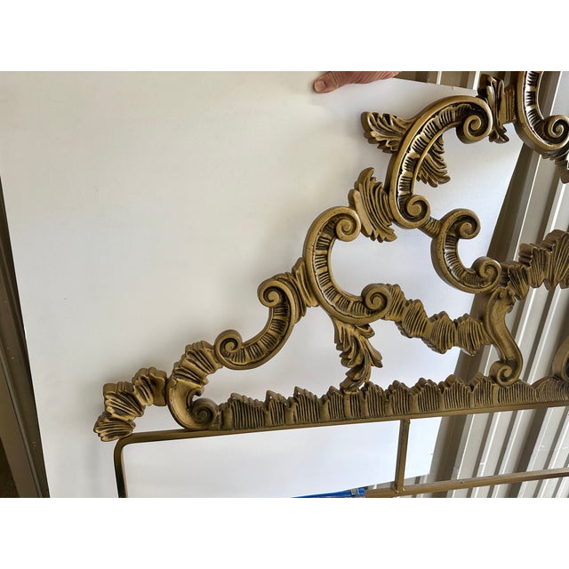 1960's Rococo Headboard For Sale - Image 4 of 15