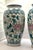 Pair of Vintage Chinese Hand Painted Floral Chinoiserie Vases For Sale In New York - Image 6 of 11