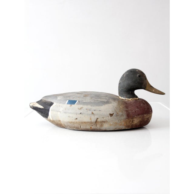 Vintage Mallard Duck Decoy by Decoys Unlimited For Sale - Image 4 of 16