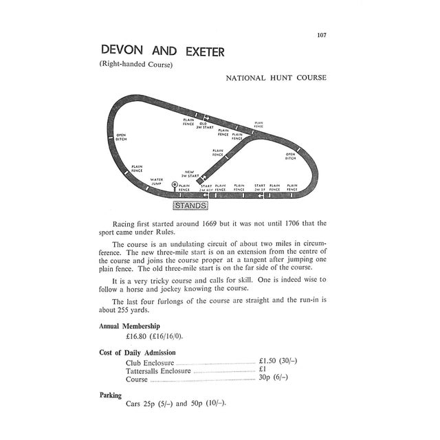 Paper "British Racing and Racecourses" 1971 Halpenny, m.r. For Sale - Image 7 of 9
