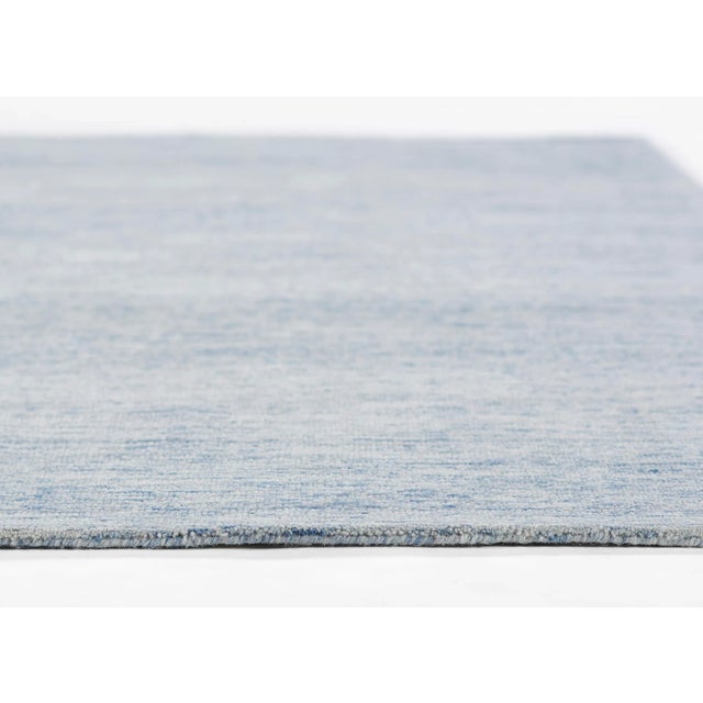 Contemporary Momeni James Light Blue Hand Tufted Area Rug 2' X 3' For Sale - Image 3 of 9