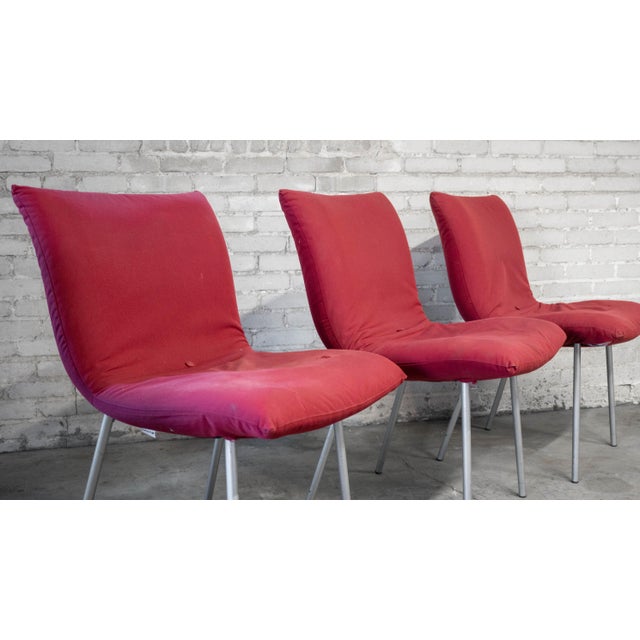 Vintage Pascal Mourgue for Ligne Roset "Calin" Dining Chairs - Set of 6 For Sale In Boston - Image 6 of 14