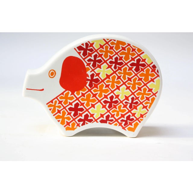 Mid Century Modern English Elephant 'Money Box' / Piggy Bank by Carlton Ware For Sale - Image 9 of 9