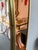 1960s Large Full-Length Mirror Console Pink Glass and Brass by Cristal Art Italy, 1960s For Sale - Image 5 of 12