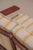 Brutalist Burgundy 3-Seater Sofa with Striped Upholstery, 1970s For Sale - Image 9 of 18