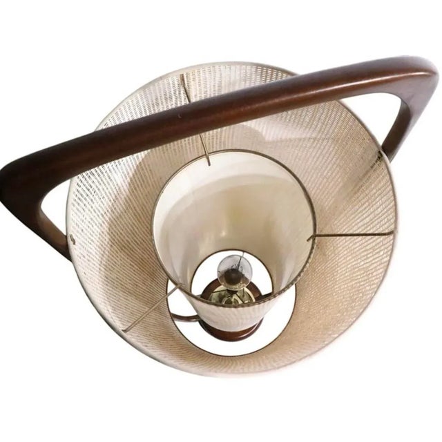 Mid Century Modern Modeline Table Lamp, Design Attributed to Arthur Jacobs, Circa 1950s For Sale - Image 12 of 12