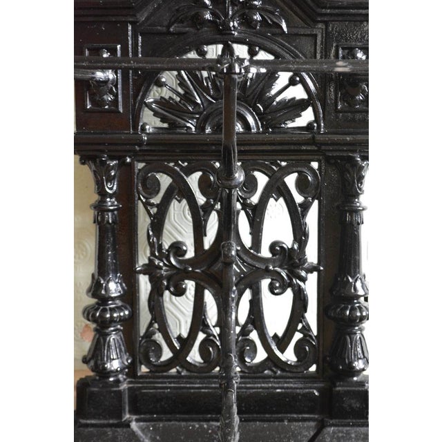 Victorian Cast Iron Hall Stand, 1870 For Sale - Image 7 of 18