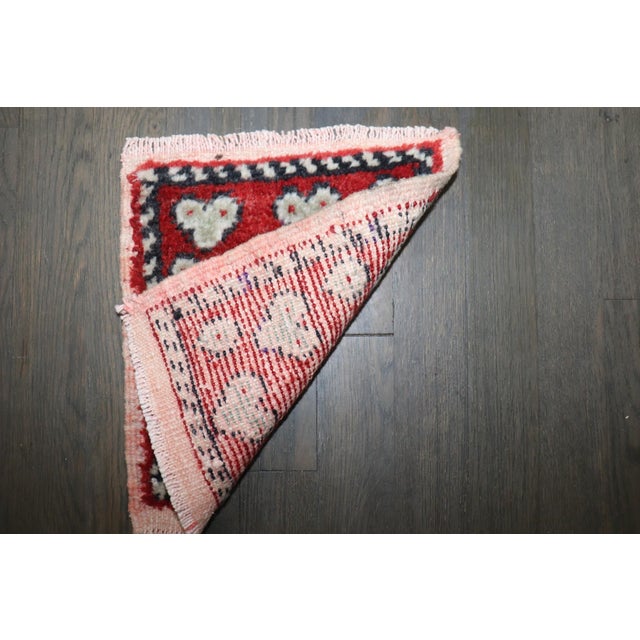 Mid 20th century Mini size Turkish Rug