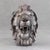 Recycled Steel Lion Head Sculpture by Holomua For Sale - Image 4 of 10