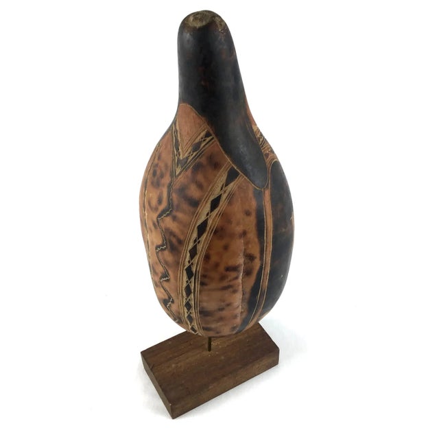 Beautiful details are shown on this very old gourd. The condition is gift-worthy and anyone who is searching for a gift to...