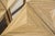 Amazing set of 6 rattan modular triangular coffee tables\. Very unique and functional: you can display them as you want,...