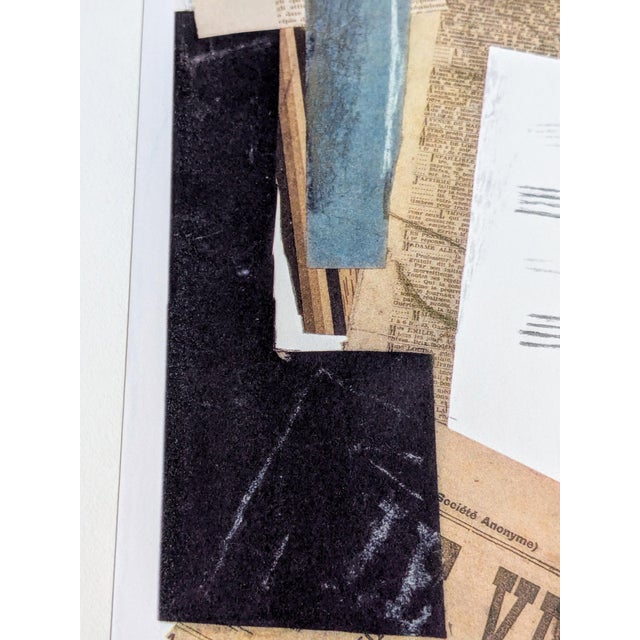 Georges BRAQUE (1882-1963) - Collage - Limited edition Phototype, 1962 Phototype (Atelier Lichtdruck) Unsigned Limited to...