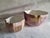 Contemporary Paola Paronetto Italian Paper Clay Ceramic Bowls W/ Gold - Set of 2 For Sale - Image 3 of 11