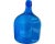 Mid-Century Modern Vintage Mid-Century Blue Glass Bottle Jug Vase Hand-Made For Sale - Image 3 of 12