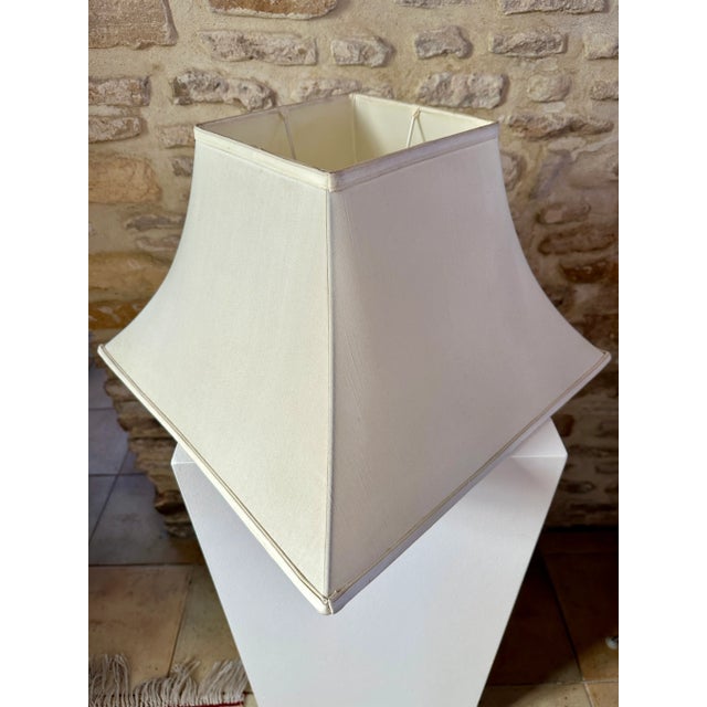 Vintage Acrylic Glass and Brass Floor Lamp from Maison Roméo, 1970s For Sale - Image 8 of 18