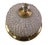 French French Crystal Beaded Flush Mount Ceiling Light Fixture For Sale - Image 3 of 3