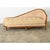 Wood Early 20th French Art Deco Carved Walnut Upholstered Chaise For Sale - Image 7 of 12