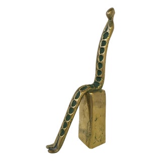 Annie Lambert, Postmodern Abstract Sculpture, 1985, Bronze For Sale