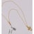 Modern 14 Karat Yellow Gold Necklace With Diamond Encrusted Pendant 0.25 TDW For Sale - Image 3 of 9