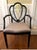 1960s Chairs Hepplewhite Dining Black Painted Mid Century Black Vintage For Sale - Image 5 of 9