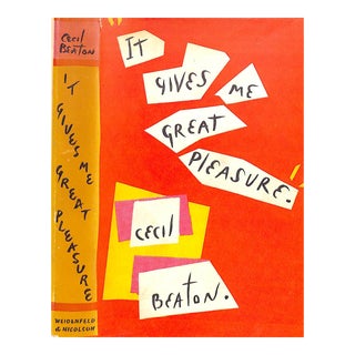 "It Gives Me Great Pleasure" 1955 Beaton, Cecil For Sale