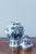 Dutch Blue & White Chinoiserie Lidded Jar, 1600s For Sale - Image 5 of 11
