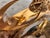 Vintage Italian Serving Dish with Gilt Details, 1970s For Sale - Image 9 of 14