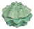 Late 20th Century Ceramic Celadon Color Coastal Seashell Shaped Covered, Candy, Trinket Box For Sale