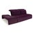 Modern Downtown 3-Seater Sofa in Purple Fabric from Ligne Roset For Sale - Image 3 of 16