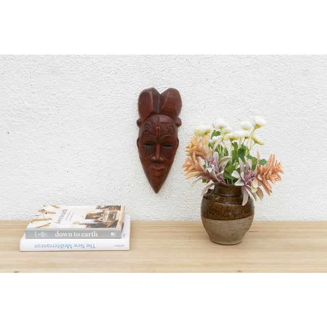 Brown Village of Savanah, African Wall Art For Sale - Image 8 of 8