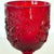 1970s Madonna Inn Ruby Red Glasses, Leaf Pattern Goblet, Fenton / Wright Set of 2 For Sale - Image 13 of 13