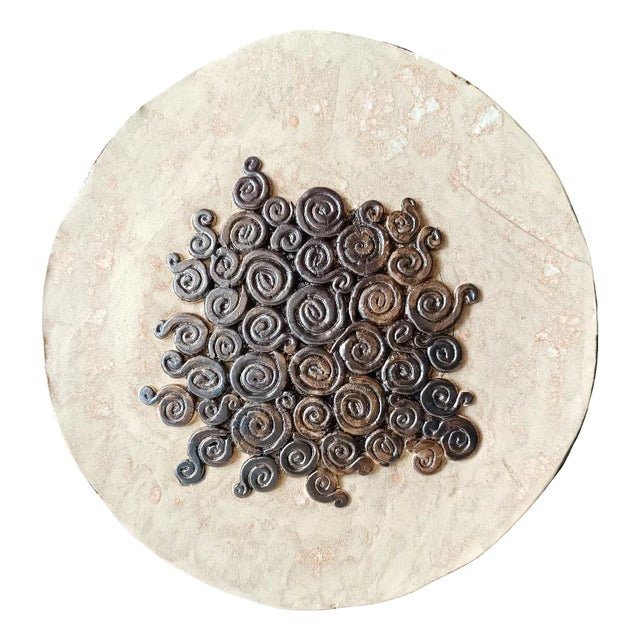 Curly Plate by Daniela Proietti For Sale