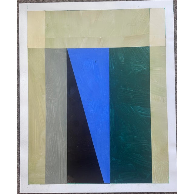 Image size measures 18x24 inches. The painting is on heavy archival watercolor paper. It ships in a box mailer. A white...