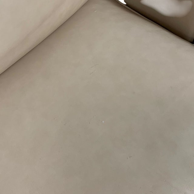 Animal Skin Hancock & Moore Leather Sofa For Sale - Image 7 of 10