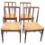 Set of 6 Mid-Century Danish Rosewood and Woven Dining Chairs For Sale