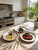 Off-white Set of 3 Vintage Handcrafted Ceramic Insect Beetle Plates For Sale - Image 8 of 12