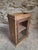 Antique French Wall Cabinet in Pine and Oak with Glass Door, 1850s For Sale - Image 13 of 18