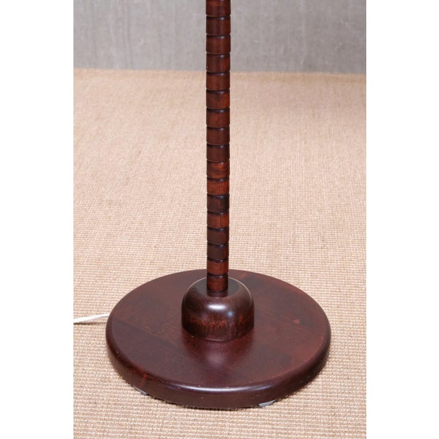 Sculptural Floor Lamp in Beech from Markslöjd, Sweden, 1960s For Sale - Image 6 of 15