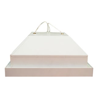 Vintage Danish White Pendant Lamp from Louis Poulsen, 1970s For Sale