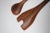 Mid-Century Modern Sculptural Teakwood Salad Tongs For Sale - Image 11 of 12