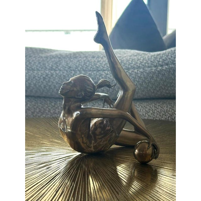 Eleanor Cardozo, Gymnast, 2011, Bronze For Sale - Image 4 of 10